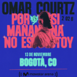 OMAR COURTZ LLEGA A BOGOTÁ CON SU GIRA MUNDIAL «POR SI MAÑANA NO ESTOY»OMAR COURTZ
